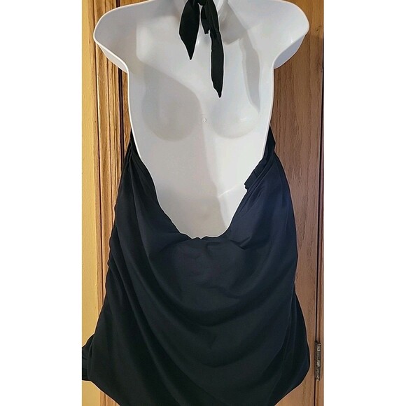 Lands' End Black Women's Swim Top - Picture 3 of 8